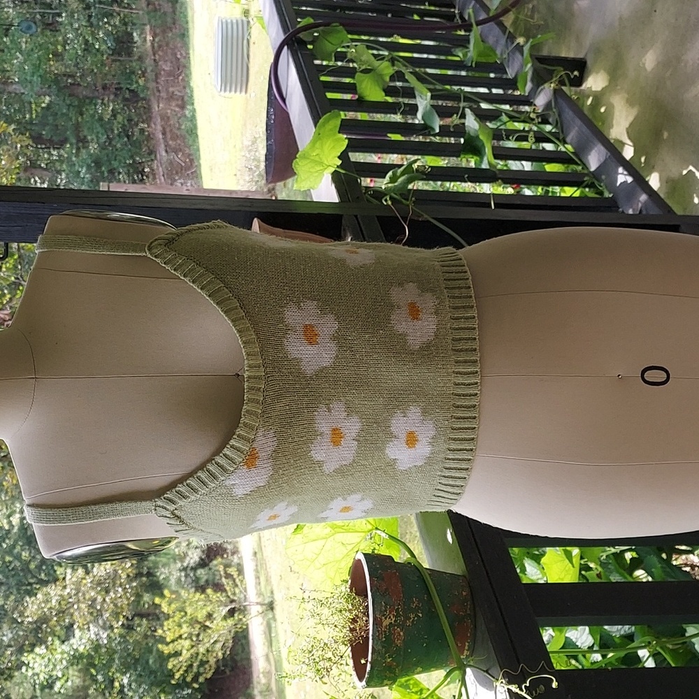Daisy crop top